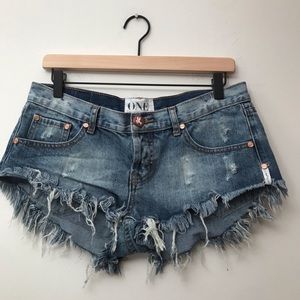 One teaspoon- size 28 Bonita shorts